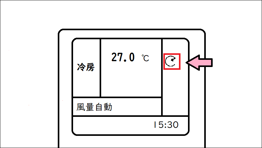 内部クリーンのマーク